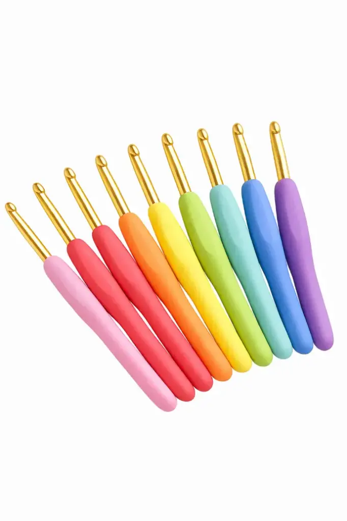 RUBBER GRIP CROCHET HOOK  3MM