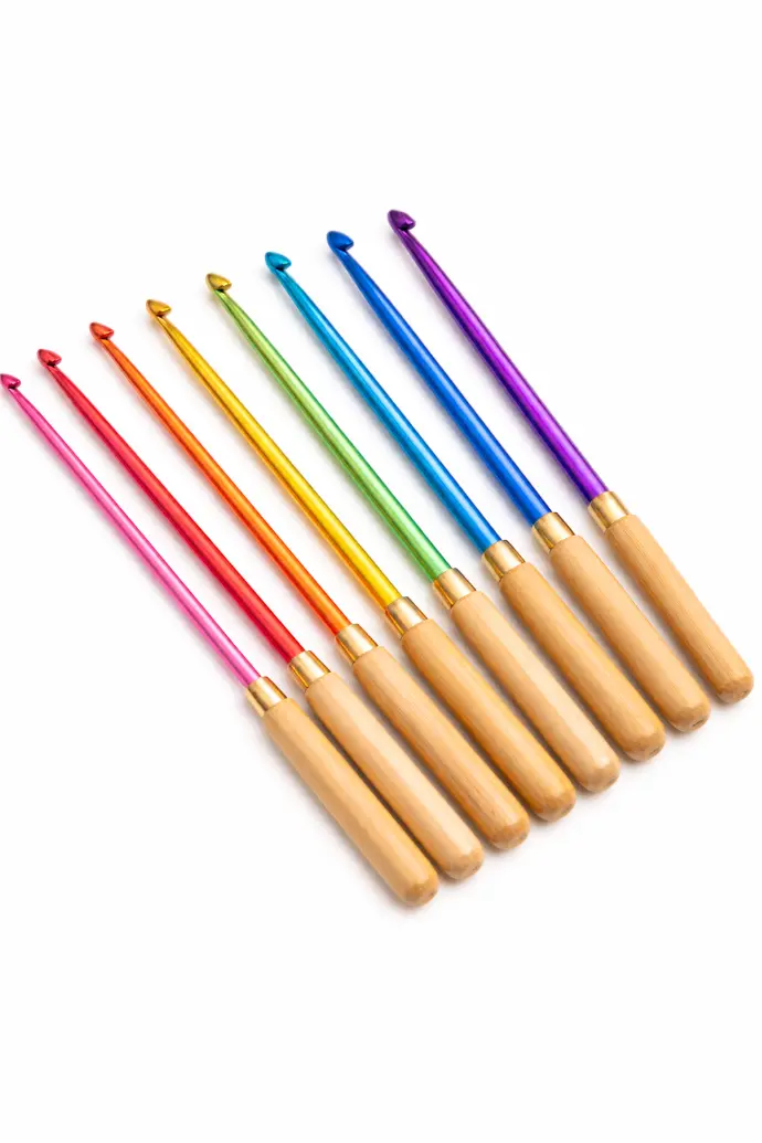 [A011-35-6] TUNISIAN CROCHET HOOK 35CM  6MM