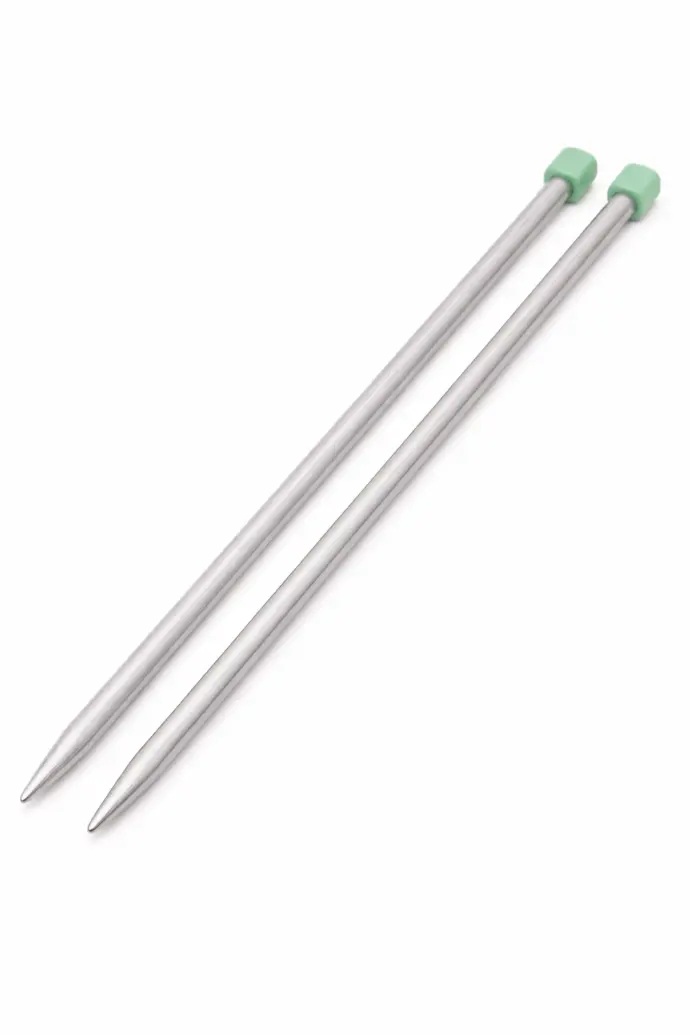 [B003-3MM] 3MM X 30CM ALUMINIUM TEFLON KNITTING NEEDLE