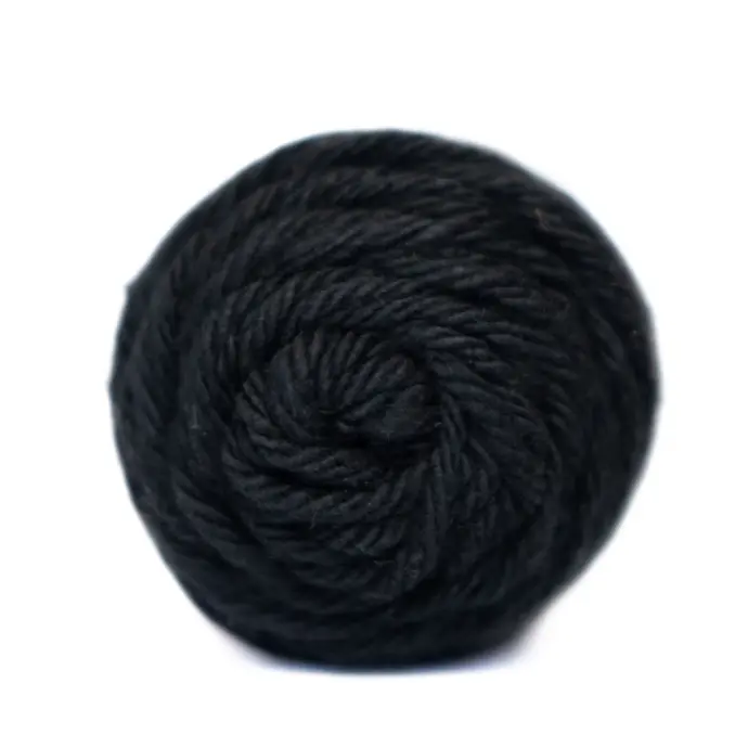 BLACK SUPER CHUNKY COTTON ON 100g