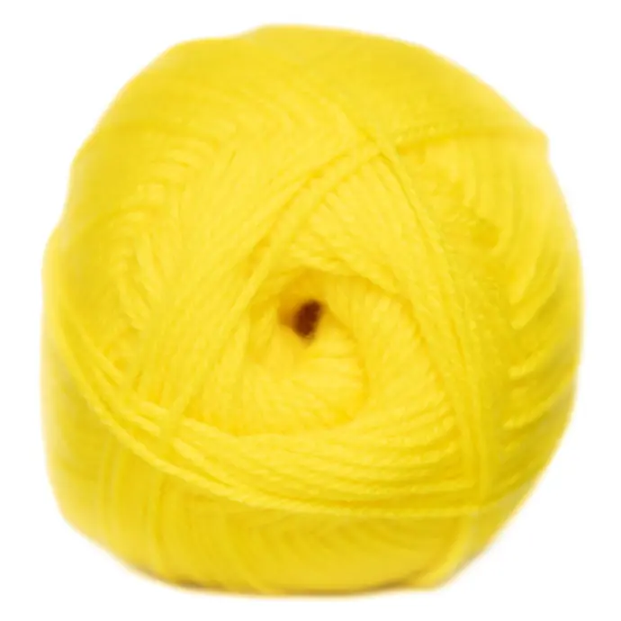 BRIGHT YELLOW DK FAMILY KNIT 50g