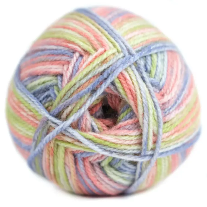 FALL HARVEST PRINT PULLSKEIN CHARITY 100g