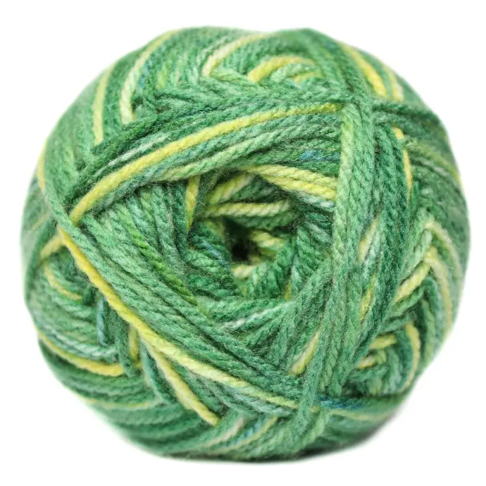GREEN n GOLD PRINT PULLSKEIN CHARITY 100g