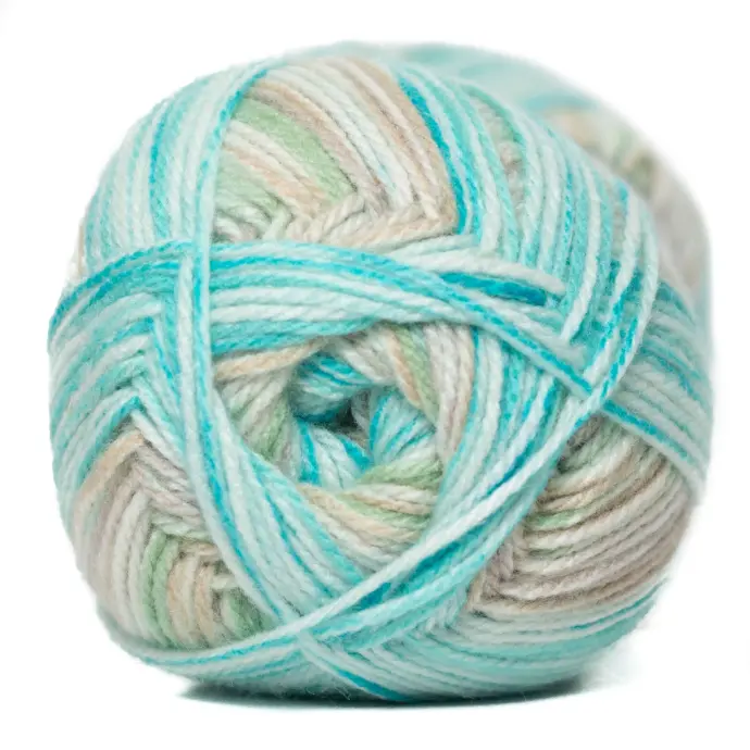 KIWI SALAD PRINT DK PULLSKEIN CHARITY 100g