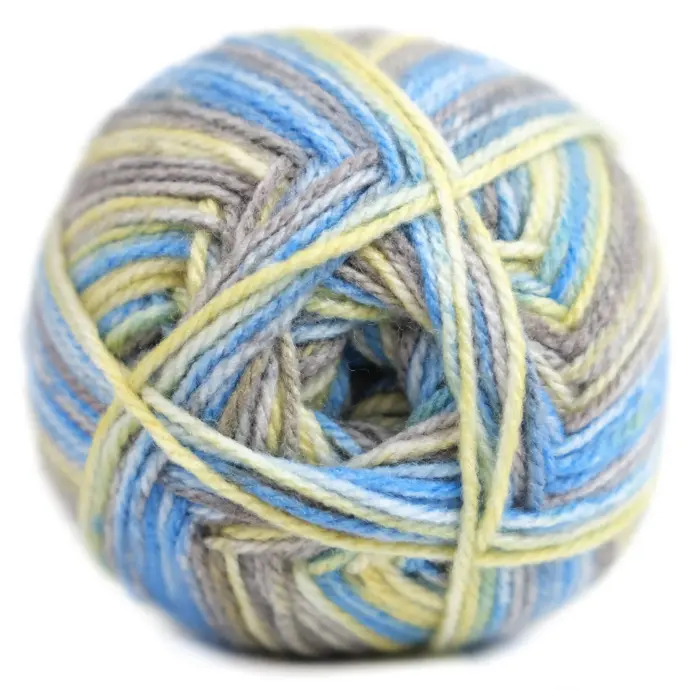 YELLOWTAIL SNAPPER PRINT DK PULLSKEIN CHARITY 100g