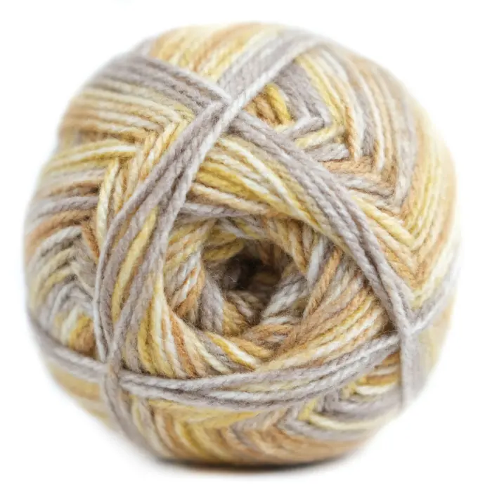 HAY BALE P/SKEIN PRINT CHARITY 100g