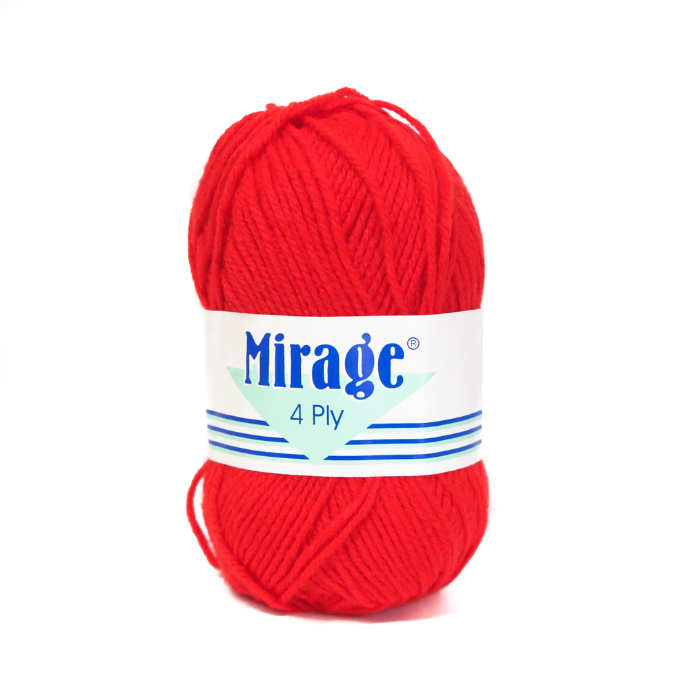 BRT RED MIRAGE 4PLY 25G