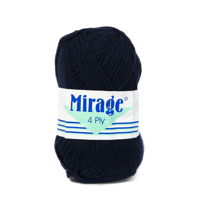 NAVY 4PLY MIRAGE 25g