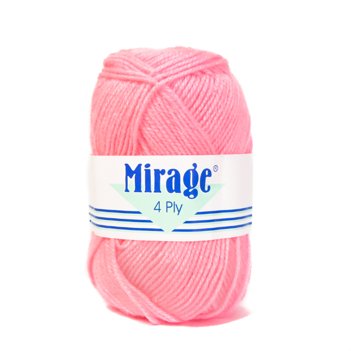 NEW PINK MIRAGE 4PLY 25G