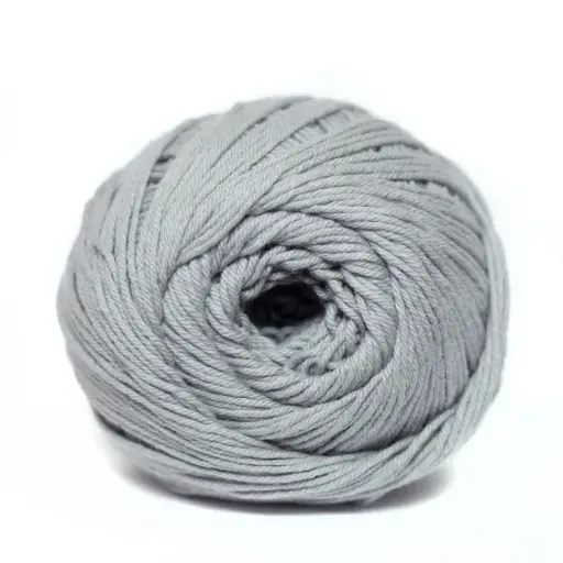 [6142011] SILVER SERIOUSLY CHUNKY COTTON ON 100g