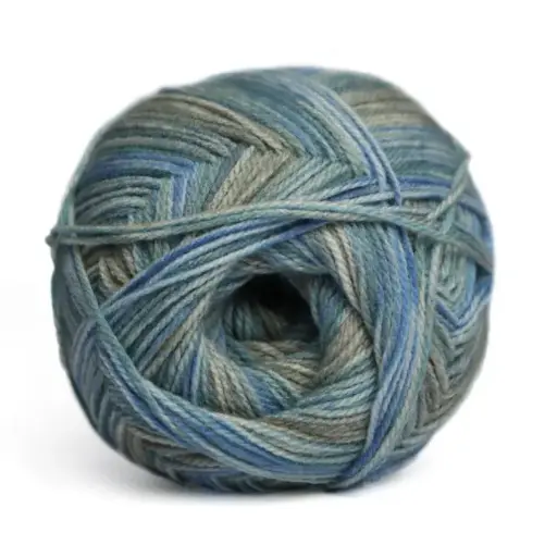 BATTLESHIP GREY PRINT PULLSKEIN CHARITY 300g